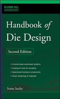 Imagen de portada: Handbook of Die Design 2nd edition 9780071462716