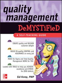 Imagen de portada: Quality Management Demystified 1st edition 9780071449083