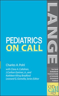 Imagen de portada: Pediatrics On Call 1st edition 9780071436557