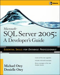 Cover image: Microsoft SQL Server 2005 Developer's Guide 1st edition 9780072260991
