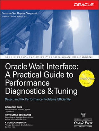 Cover image: Oracle Wait Interface: A Practical Guide to Performance Diagnostics & Tuning 1st edition 9780072227291