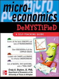 Cover image: Microeconomics Demystified 1st edition 9780071459112