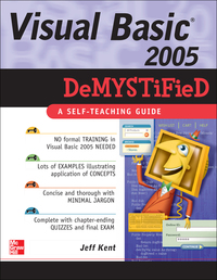 Imagen de portada: Visual Basic 2005 Demystified 1st edition 9780072261714