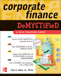 Cover image: Corporate Finance Demystified 1st edition 9780071459105