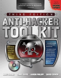 Imagen de portada: Anti-Hacker Tool Kit, Third Edition 3rd edition 9780072262872
