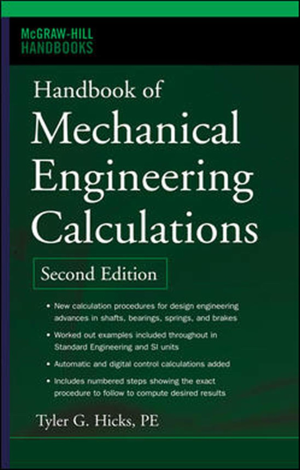 Handbook of Mechanical Engineering Calculations, Second Edition 2nd Edition