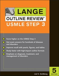 Imagen de portada: Lange Outline Review:  USMLE Step 3, Fifth Edition 1st edition 9780071451932
