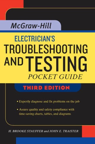 Cover image: Electrician's Troubleshooting and Testing Pocket Guide 3rd edition 9780071487825