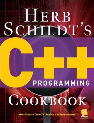 Cover image: Herb Schildt's C++ Programming Cookbook 1st edition 9780071488600
