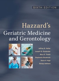 Cover image: Hazzard's Geriatric Medicine and Gerontology 6th edition 9780071488723