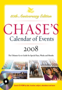 Cover image: Chase's Calendar of Events 2008 w/CD-Rom 9780071489034