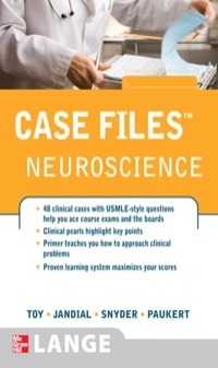 Cover image: Case Files Neuroscience 1st edition 9780071489218