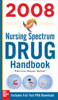 Cover image: Nursing Spectrum Drug Handbook 2008 1st edition 9780071489942