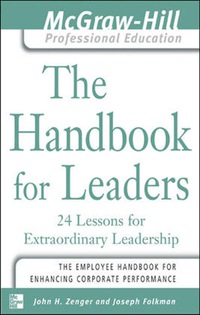 Cover image: The Handbook for Leaders 1st edition 9780071435321