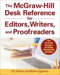 صورة الغلاف: The McGraw-Hill Desk Reference for Editors, Writers, and Proofreaders 1st edition 9780071470001