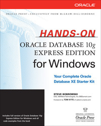 Imagen de portada: Hands-On Oracle Database 10g Express Edition for Windows 1st edition 9780072263312