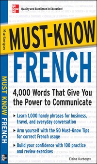 表紙画像: Must-Know French 1st edition 9780071456449