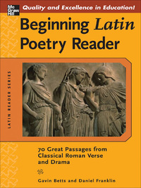 Cover image: Beginning Latin Poetry Reader 1st edition 9780071458856
