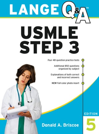 Cover image: Lange Q&A USMLE Step 3 5th edition 9780071492591