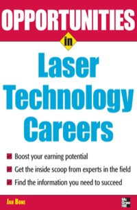 Cover image: Opportunities in Laser Technology 1st edition 9780071493093