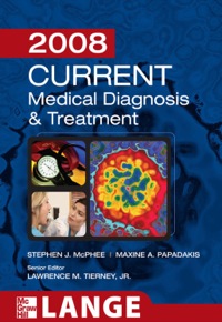 Cover image: Current Medical Diagnosis and Treatment 2008 47th edition 9780071494304