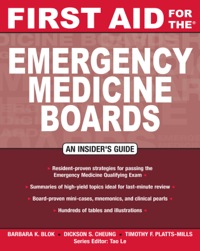 Cover image: First Aid for the Emergency Medicine Boards 1st edition 9780071496179