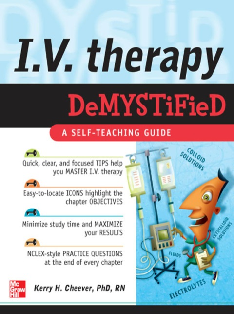 IV Therapy Demystified, 1st Edition - FULL INSTANT DOWNLOAD | PDF DOCX EPUB