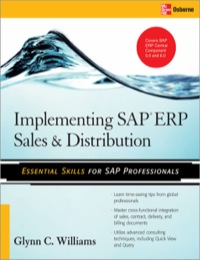 Cover image: Implementing SAP ERP Sales & Distribution 1st edition 9780071497053