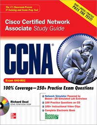 Cover image: CCNA Cisco Certified Network Associate Study Guide (Exam 640-802) 3rd edition 9780071497282