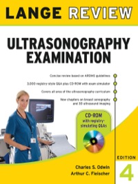 Cover image: Lange Q&A Ultrasonography Examination 4th edition 9780071497817