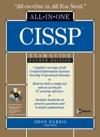 Cover image: CISSP Certification All-in-One Exam Guide 4th edition 9780071497879