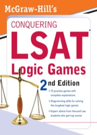 Cover image: McGraw-Hill's Conquering LSAT Logic Games 2ed 2nd edition 9780071497947