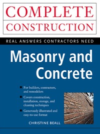 صورة الغلاف: Masonry and Concrete 1st edition 9780070067066