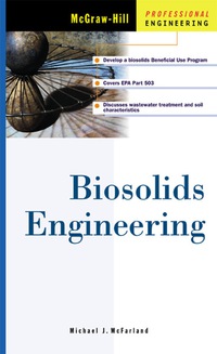 Cover image: Biosolids Engineering 1st edition 9780070471788
