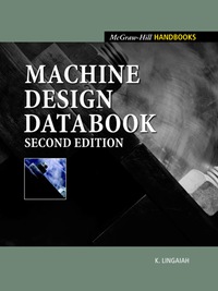 Cover image: Machine Design Handbook 2nd edition 9780071367073
