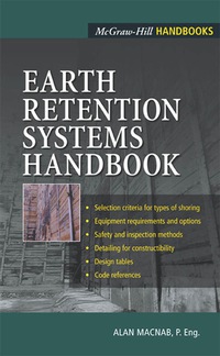 表紙画像: Earth Retention Systems Handbook 1st edition 9780071373319