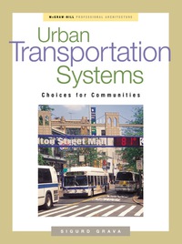 Cover image: Urban Transportation Systems 1st edition 9780071384179