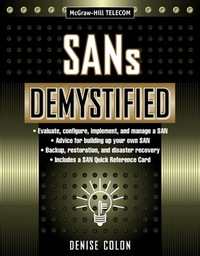 Imagen de portada: SANs Demystified 1st edition 9780071396585