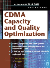 表紙画像: CDMA Capacity and Quality Optimization 1st edition 9780071399197