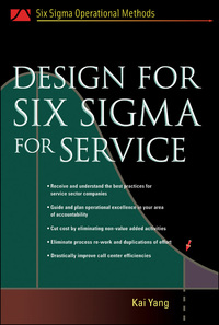 表紙画像: Design for Six Sigma for Service 1st edition 9780071445559