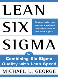 Cover image: Lean Six Sigma 1st edition 9780071385213