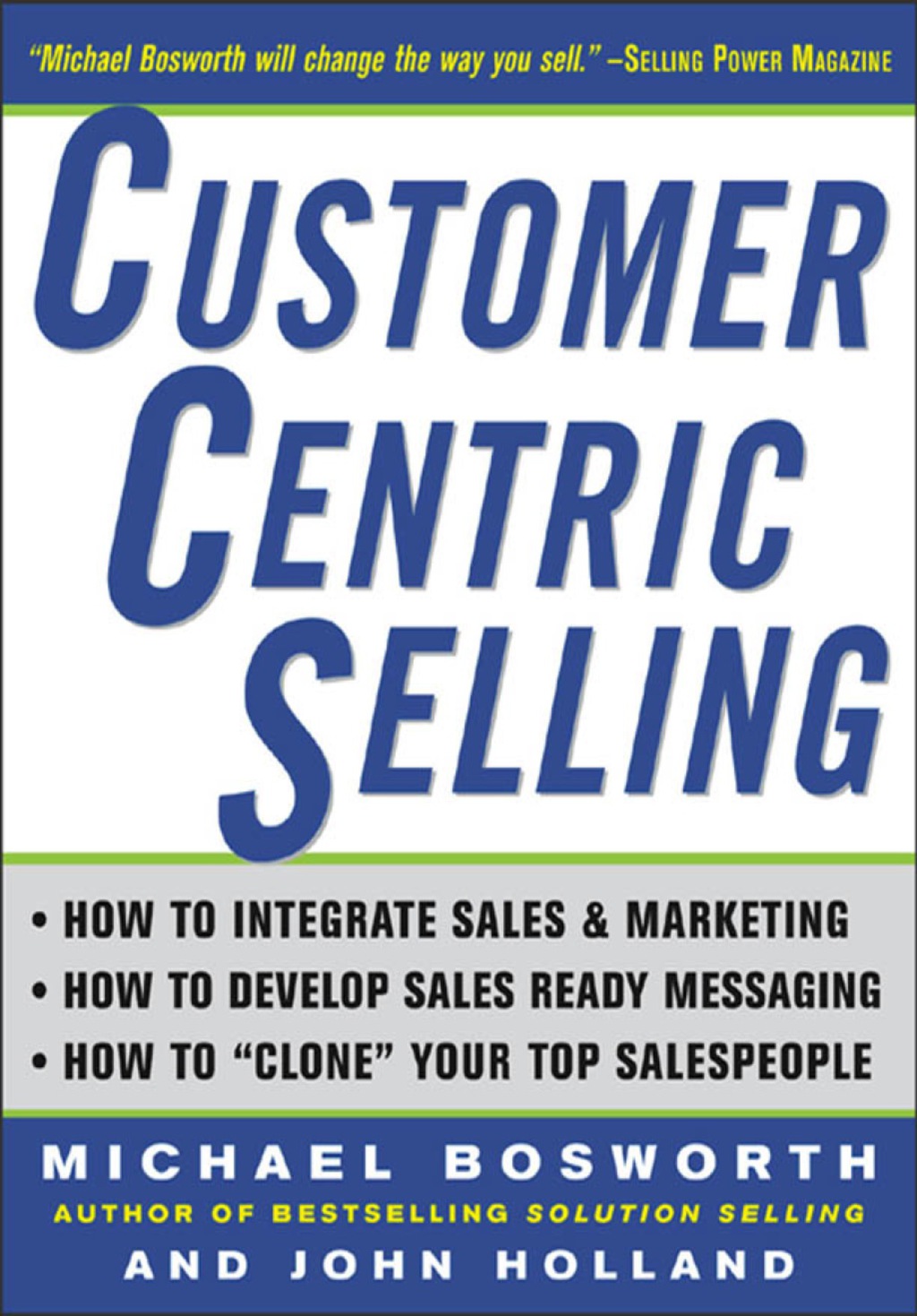 CustomerCentric Selling 1st Edition