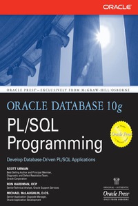 Imagen de portada: Oracle Database 10g PL/SQL Programming 1st edition 9780072230666