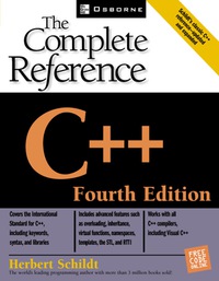 Imagen de portada: C++: The Complete Reference, 4th Edition 4th edition 9780072226805