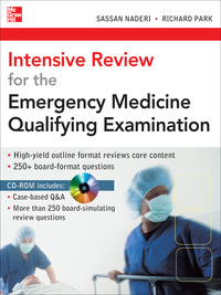Imagen de portada: Intensive Review for the Emergency Medicine Qualifying Examination 1st edition 9780071502801