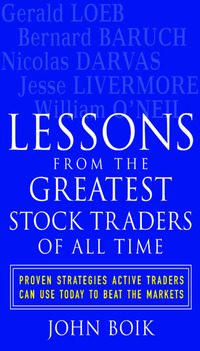 Cover image: Lessons from the Greatest Stock Traders of All Time 1st edition 9780071437882