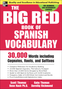 Imagen de portada: The Big Red Book of Spanish Vocabulary 1st edition 9780071447256