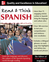 Cover image: Read And Think Spanish (Book) 1st edition 9780071460330