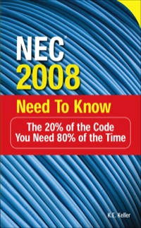 Cover image: NEC® 2008 Need to Know 1st edition 9780071508452
