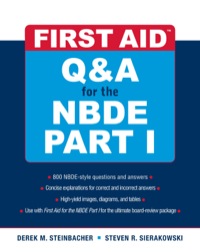 Cover image: First Aid Q&A for the NBDE Part I 1st edition 9780071508667